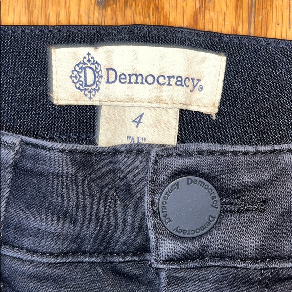 Democracy Ab Technology Women's Black Jeans Size 4 - Picture 2 of 10